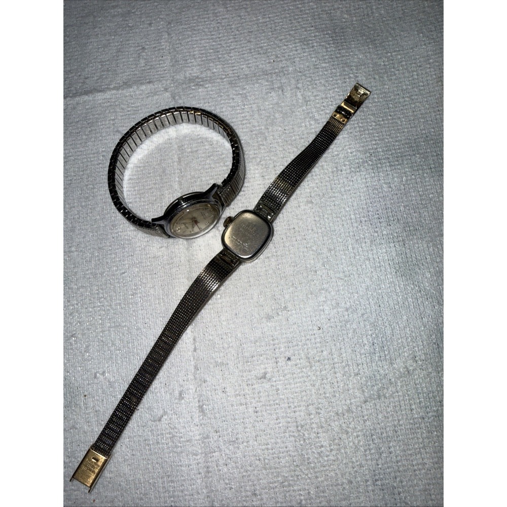 VINTAGE TIMEX WIND UP  WATCH - FITS 7" WRIST - BBA32B &‎ Belforte Spiegel Band - Picture 6 of 7